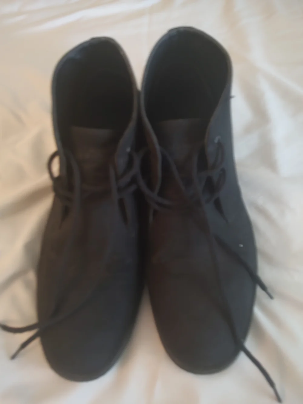 Perry Ellis Men's Black Chukka Boots